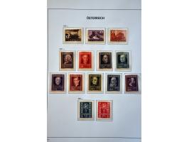 collectie 1850-1980 meest */** met beter materiaal w.b. Rotary en Hitler-opdrukken in 2 Davo albums