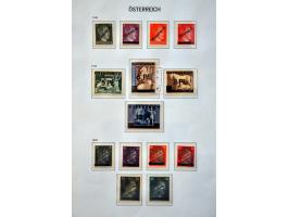 collectie 1850-1980 meest */** met beter materiaal w.b. Rotary en Hitler-opdrukken in 2 Davo albums