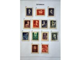 collectie 1850-1980 meest */** met beter materiaal w.b. Rotary en Hitler-opdrukken in 2 Davo albums