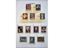 collectie 1850-1980 meest */** met beter materiaal w.b. Rotary en Hitler-opdrukken in 2 Davo albums