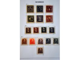 collectie 1850-1980 meest */** met beter materiaal w.b. Rotary en Hitler-opdrukken in 2 Davo albums