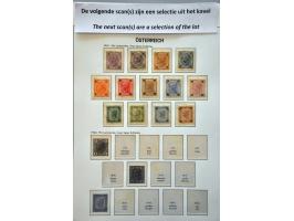 collectie 1867-1969 meest ** in 2 luxe Davo albums