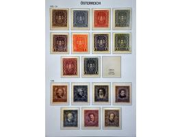 collectie 1867-1969 meest ** in 2 luxe Davo albums