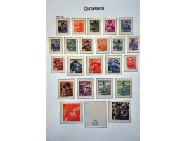 collectie 1867-1969 meest ** in 2 luxe Davo albums