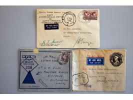 53 luchtpostenveloppen Horseshoe route South Africa-Australia juni 1940-1942 w.b. Palestina-Engeland (juni 1940), Palestina-I