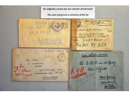 Nederland-Duitsland en vv. na bevrijding tot 1948, 275 poststukken w.b. geallieerde censuur, Fieldpost, APO, Gebühr Bezahlt, 