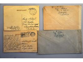 enkele correspondenties Duitsland-Nederland en vv. w.b. post uit Duitse werkkampen (o.a. Lager Arnimswalde, Lager VI Watenste