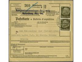 Duitsland concentratiekamp Auschwitz, Paketkarte 22.9.41 An den Kommandeur der Sicherheitspolizei u.des S.D. im Distr. Krakau