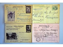 Duitsland 1940-1949, 70 poststukken w.b. concentratiekamppost van/naar Dachau (violet Zurück), Mauthausen, Oranienburg, Sachs