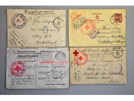 België 1939-1947, 225 poststukken van/naar Duitsland met censuur w.b. expres, stempels Zurück Nicht im Oflag VII B, Feldpost,