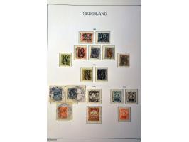 collectie 1852-1960 gestempeld later */** met betere ex. en series in KaBe klemband