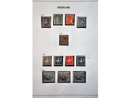 collectie 1852-1998 gestempeld met veel beter materiaal w.b. nrs.47-48, 80, 104-105, in 2 Davo albums