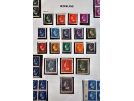 collectie 1852-1998 gestempeld met veel beter materiaal w.b. nrs.47-48, 80, 104-105, in 2 Davo albums