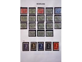 collectie 1852-1998 gestempeld met veel beter materiaal w.b. nrs.47-48, 80, 104-105, in 2 Davo albums