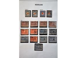 collectie 1852-1998 gestempeld met veel beter materiaal w.b. nrs.47-48, 80, 104-105, in 2 Davo albums