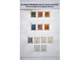 collectie 1891-1979 */** met beter materiaal w.b. veel nagegomd in 2 Davo albums