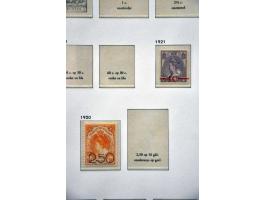 collectie 1891-1979 */** met beter materiaal w.b. veel nagegomd in 2 Davo albums