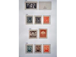 collectie 1891-1979 */** met beter materiaal w.b. veel nagegomd in 2 Davo albums