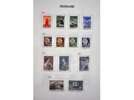 collectie 1852-1993 gestempeld inclusief roltanding, LP12-13, postbewijs, port etc. met betere ex. in 2 Davo albums