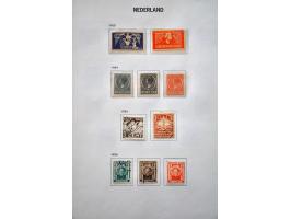 collectie 1852-1992  gestempeld later */** w.b. nrs. 1-47, 104-105, 130-131, 518-537 *, LP12-13 etc. in Davo album 