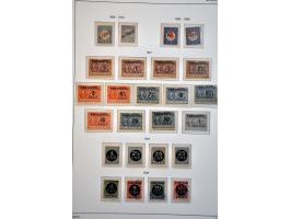 collectie 1852-1999 gestempeld, * (w.b. 346/349, 518/537 en IN1) en ** in 2 luxe Importa albums