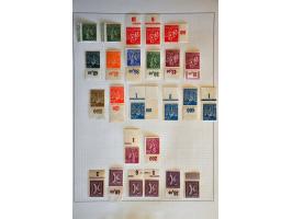 small collection 1920-1923 * with some varieties and sheet margins, and Böhmen und Mähren *