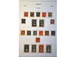 nice collection 1913-2003 */** with many better stamps and sets including comet-overprints, Prince Wied Mi. nr. 73, Airmail, 