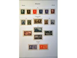 nice collection 1913-2003 */** with many better stamps and sets including comet-overprints, Prince Wied Mi. nr. 73, Airmail, 