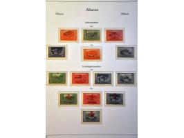 nice collection 1913-2003 */** with many better stamps and sets including comet-overprints, Prince Wied Mi. nr. 73, Airmail, 