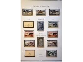 collectie 1888-2010 */** with many better stamps and sets, imperforate etc. in Moc album and stockbook