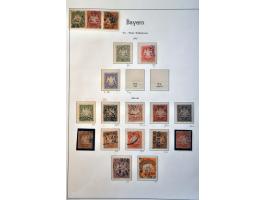 collection mainly used with better stamps in mixed quality in binder