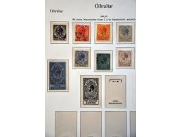 collection 1886-1999 mainly */** in 2 Lindner albums and folder