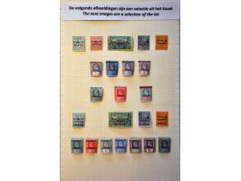 collection 1908-1977, French and English, nearly all * including postage dues in folder