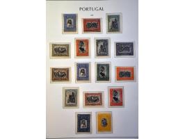 collection 1910-1982 mostly */** with better minisheets, Acores and Madeira in 2 albums