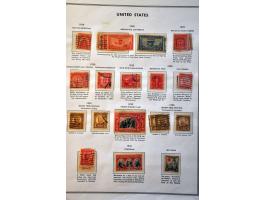 collection 1847-1944 mainly used including many better stamps, extensive section Banknotes 1870 with duplicates and cancellat