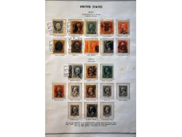 collection 1847-1944 mainly used including many better stamps, extensive section Banknotes 1870 with duplicates and cancellat