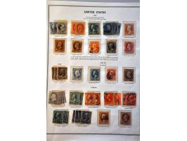 collection 1847-1944 mainly used including many better stamps, extensive section Banknotes 1870 with duplicates and cancellat