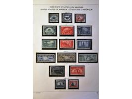 collection 1851-1995 mainly used with better classics in mixed quality, Kansas and Nebraska overprints, Airmail etc. in 3 Sch