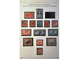 collection 1851-1995 mainly used with better classics in mixed quality, Kansas and Nebraska overprints, Airmail etc. in 3 Sch