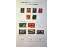 collection 1861-1944 used and * with better material partly in mixed condition in Davo album