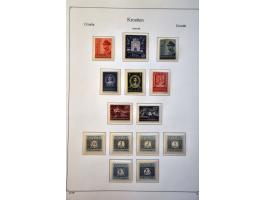 collection 1941-1945 */** including Mi. nrs. 24-38 signed Rommerskirchen and some proofs in KaBe album