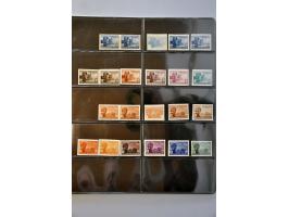 collection 1941-1945 */** including Mi. nrs. 24-38 signed Rommerskirchen and some proofs in KaBe album