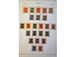 collection 1941-1945 */** including Mi. nrs. 24-38 signed Rommerskirchen and some proofs in KaBe album