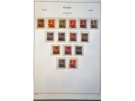 collection 1941-1945 */** including Mi. nrs. 24-38 signed Rommerskirchen and some proofs in KaBe album