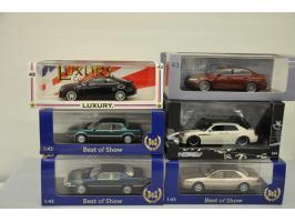 Cadillac Eldorado 1992, BoS Models, 1:43, blue, Mint, Cadillac CTS-V Coupé 2011, Luxury Collectibles, 1:43, black, Mint, Cadi