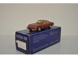 Ferrari 365 GT 2+2 1969, Metal43 / AMR (André Marie Ruf), hand built, Ref. 391, 1:43, red, Near Mint (box damaged/incomplete)