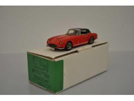 Ferrari 375 MM America Pininfarina 1954, AMR (André Marie Ruf) / Bernard Sauvage, hand built, 1:43, red, Near Mint (license p