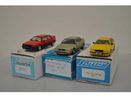 Maserati Quattroporte 1995, Alezan, hand built, 1:43, green, Mint, Maserati Biturbo Racing 1991, Alezan, hand built, 1:43, ye