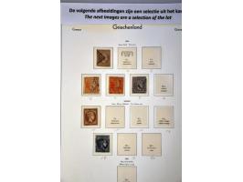 Willem III 25 cent donkerpaars tanding 13½ x 13¼ met certificaat Vleeming 2019, cat.w. 250  