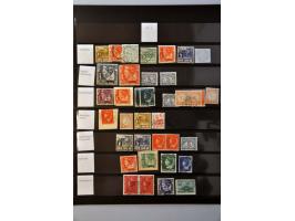 luchtpost "Airmailpaper from 5 grams to Aerogram", kleine collectie van 12 enveloppen w.b. enkele rampstukken en per KLM verv